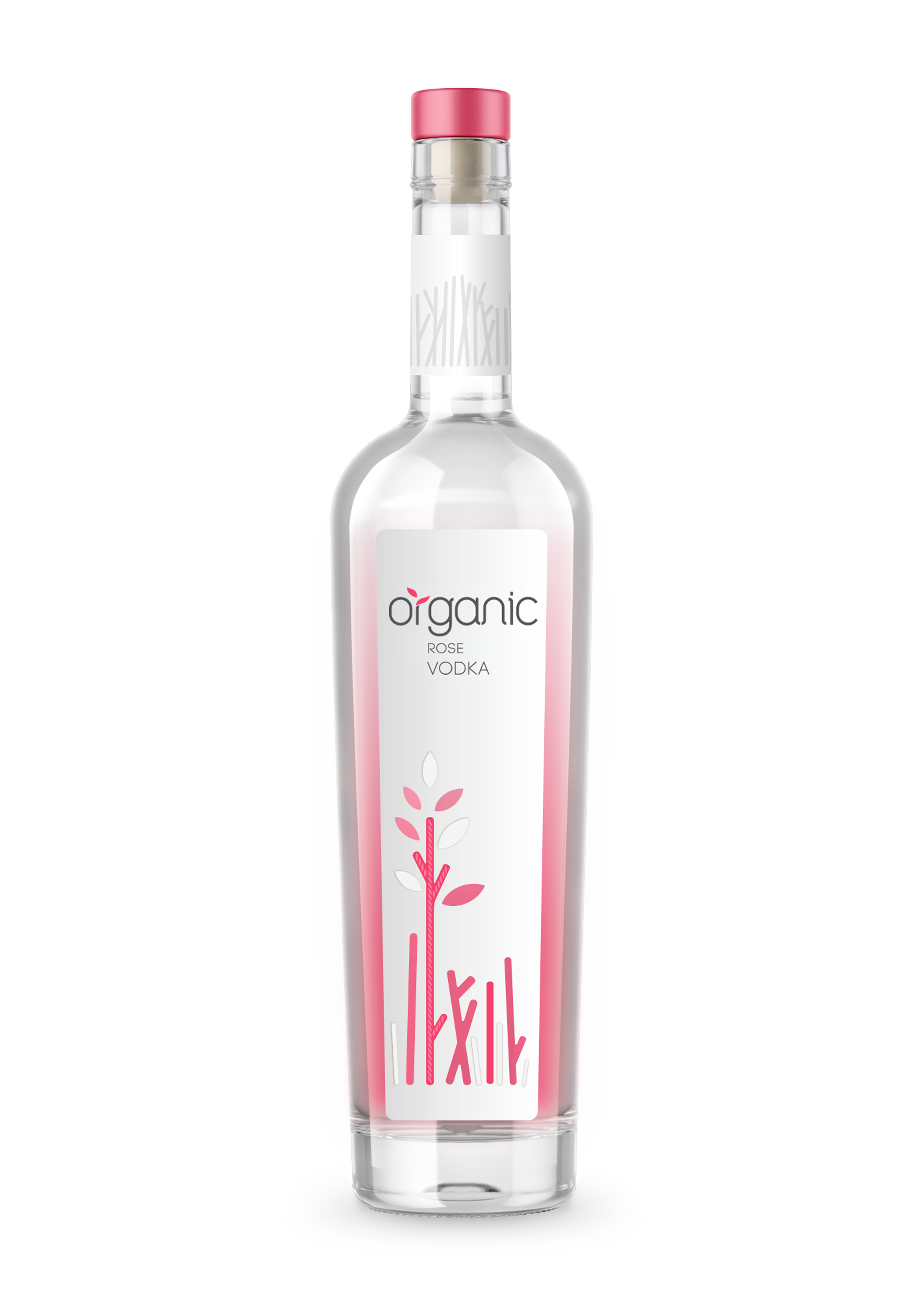 ORGANIC ROSE - 0,5 L souvenir : ORGANIC ROSE